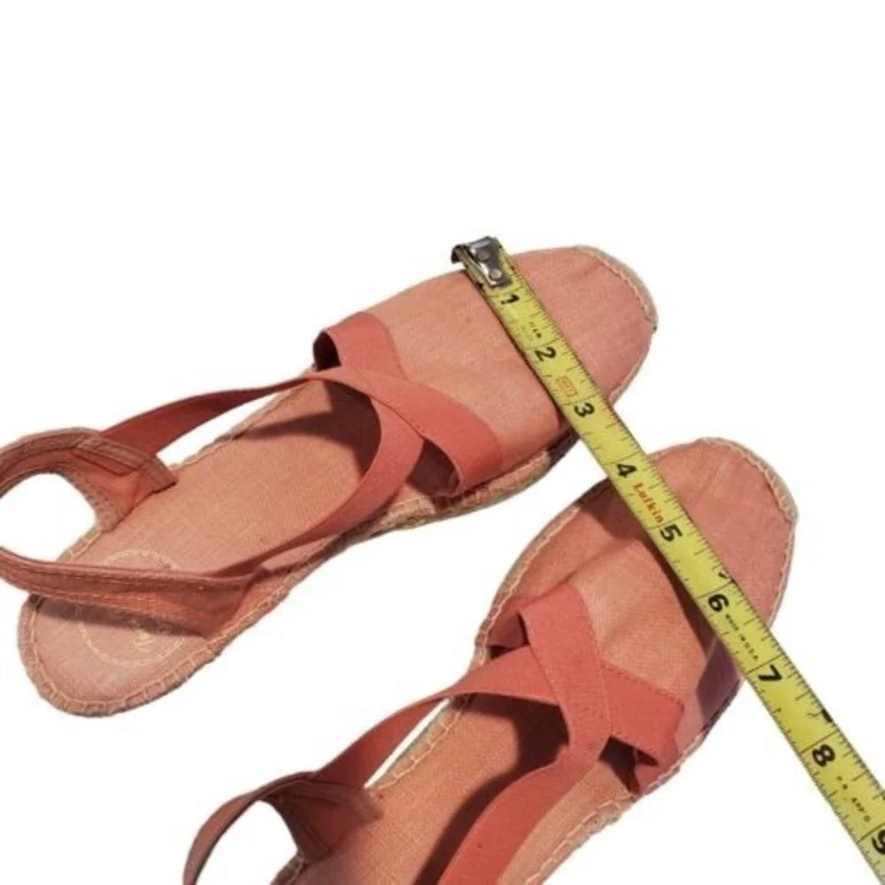 Toni Pons Tona Espadrille Sandal, Women's Size 8 / EU 39 Black NEW MSRP $129 Pnk
